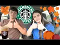 Trying EVERY Starbucks Fall Menu Item