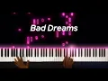 Download Lagu Bad Dreams - Teddy Swims Piano Cover/Tutorial