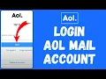 AOL Mail Login 2026 How To Login To Your AOL Mail Account Full Tutorial