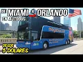 How to Travel from MIAMI to ORLANDO Florida by Bus Approx 4 HOURS - Everything You Need to Know