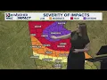 Weather Impact Alert Forecasting potential overnight wintry and icy weather in Central Georgia