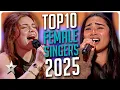 Top 10 BEST Female Singers from Got Talent 2025!