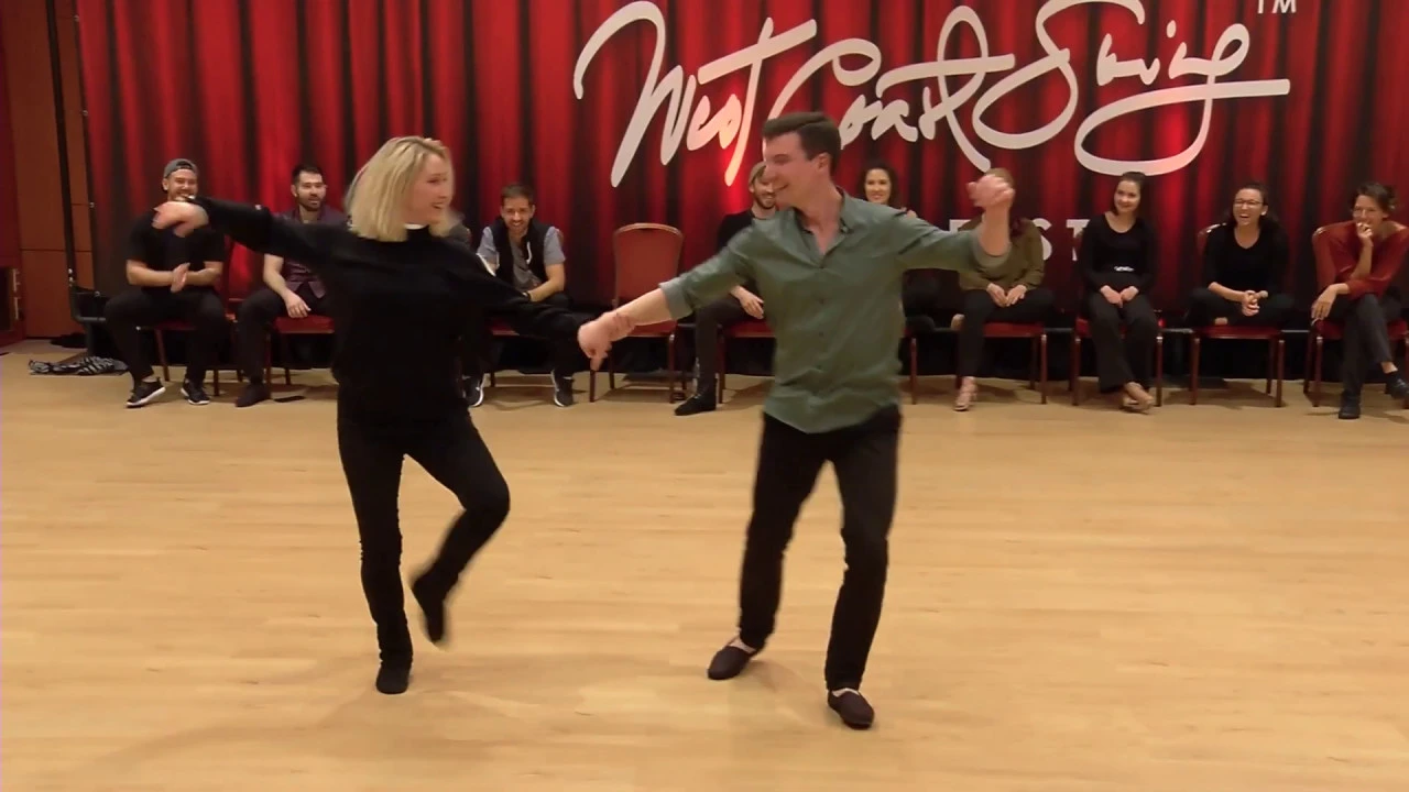 Semion Ovsiannikov & Victoria Henk Improv West Coast Swing Budafest 2020