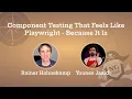 Component Testing That Feels Like Playwright Younes Jaaidi Rainer Hahnekamp ng-conf 2025