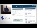 NumPy Beginner SciPy 2016 Tutorial Alexandre Chabot LeClerc