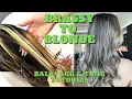 What to do when Balayage goes WRONG - Ash blonde on brunette tutorial with formulas