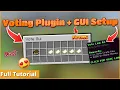 How To Setup Voting Plugin on A Minecraft Server Voting GUI Config Minecraft Setup Voting Plugin