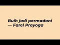 Download Lagu Buih jadi permadani | Farel Prayoga | Lirik Lagu