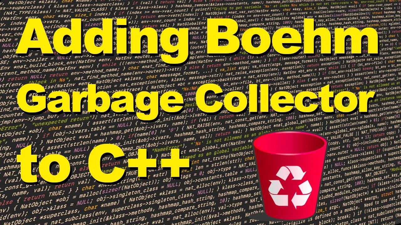 Adding Boehm Garbage Collector to a C++ Project