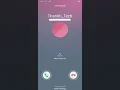 Samsung Galaxy A7 (2018) incoming call (Over the Horizon 2018, One UI 2, Screen recorded)