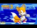 Sonic the Hedgehog 3 A I R Full Playthrough All Super Emeralds Tails gameplay