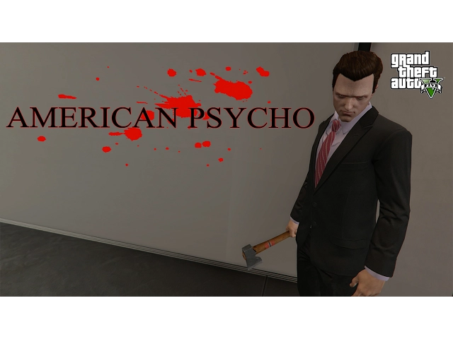 GTA 5 - American Psycho - Axe scene