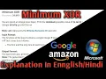 Minimum XOR Bit manipulation GFG Amazon Interview Question Explanation In Hindi