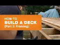 Deck Framing How to Build a Deck Part