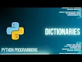 Dictionaries Python Programming