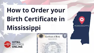 How to Order Your Mississippi Birth Certificate Vital Records Online