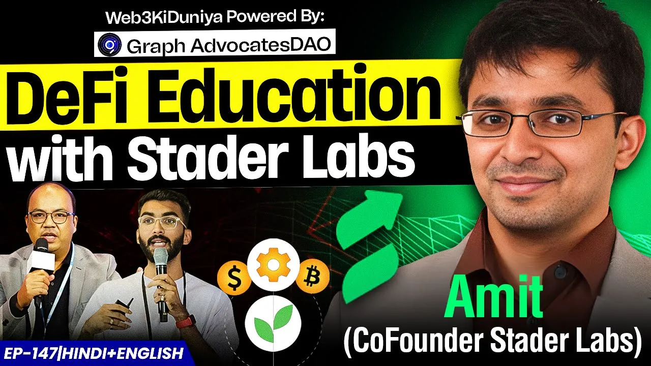 DeFi Education With Stader Labs || EP - 147