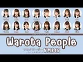Download Lagu NMB48 'WAROTA PEOPLE' LYRICS (NMB48 'ワロタピーポー' 歌詞) | Color Coded Lyrics KAN_ROM_ENG