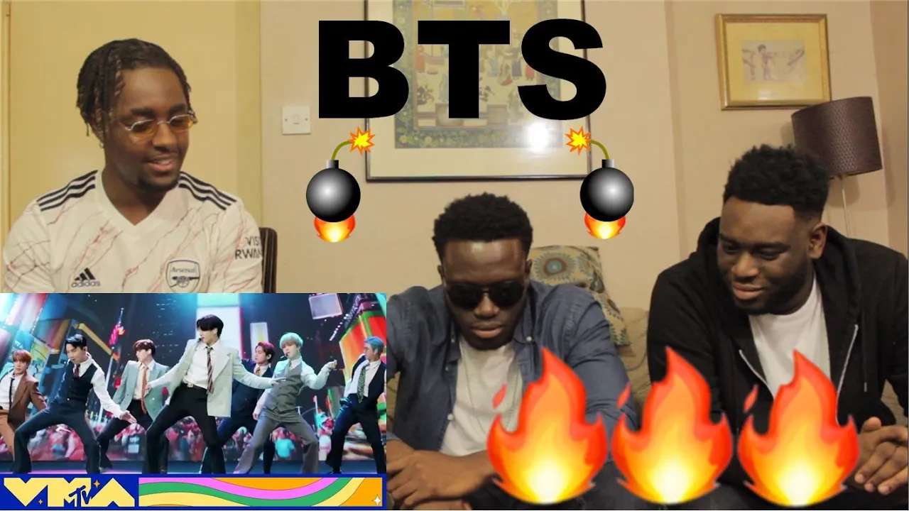 BTS Performs "Dynamite" | 2020 MTV VMAs (REACTION)