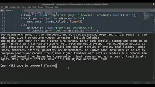 Random Wikipedia Article Using Python