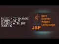 Building Dynamic WebPages in Eclipse with JSP Part-1