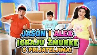 Jason i Alex se igraju žmurke! | Dječiji izazovi i igre!