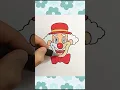 How to color Clown cartoon