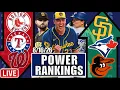 MLB Power Rankings Padres Are Hot Yanks or Dodgers Top 5 Jays Rising Brewers By How Much
