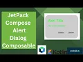 Alert Dialog in Jetpack Compose Kotlin Android Studio Tutorial - Quick Easy
