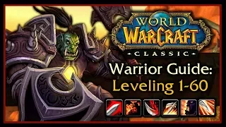 Classic WoW Warrior Leveling Guide 2 0 Talents Weapon Progression Rotation Tips Tricks