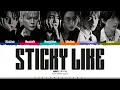 Lagu RIIZE 'Sticky Like' Lyrics (라이즈 Sticky Like 가사) [Color Coded Han_Rom_Eng] | ShadowByYoongi
