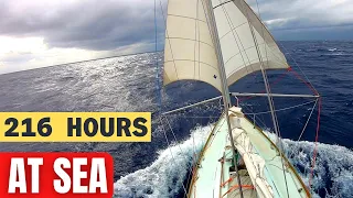 NEAR GALE CONDITIONS AGAIN!! 800 Miles Offshore, Bermuda To Bahamas PT 1  Ep 97