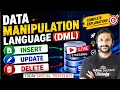 LIVE Learn SQL DML Fast INSERT UPDATE DELETE with Real Examples Tamil Kaashiv Infotech SQL