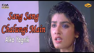 sang sang chalungi main sonic jhankar divya shakti alka yagnik raveena tandon geet mahal