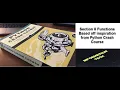 Python Crash Course Section 8 Functions