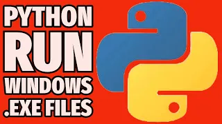 Python Mini Project - Run Windows EXE Files 2024