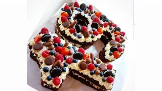 اسهل واسرع زينة كيك 