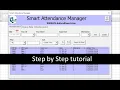 Smart Attendance Manager in Excel VBA