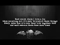 Lagu A7X - Blinded In Chains Full Lirik Lyrics #avengedsevenfold
