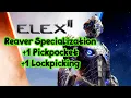 Elex 2 - Reaver Specialization 1 Lockpicking and 1 Pickpocketing