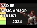D D 5e Armor Tier List The Ultimate Basic Armor List 2024
