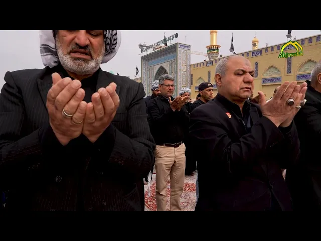 ⁣الله اكبر نداء اجتمعت معه ضمائر الصدق ..وانطلقت تلبية الروح عند قبلة الجوادين