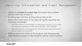 Log Management CISSP Free by Skillset com
