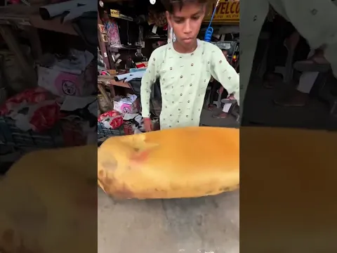 He Fixed This Torn Bike Seat Like New wood working art_hand crafts_#shorts