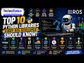 Top Python Libraries to Supercharge Your ROS Projects Technotonics