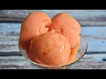 Perfect Peach Sorbet No Sugar No Dairy