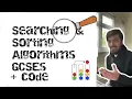 Sorting and Searching Algorithms Code for GCSE Computer Science
