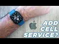 Apple Watch Cellular Plan - Should I add one Answered on TQT