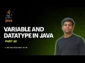 Variables and Data Types in java Easy Explanation by InfiniteCode Hub DSA in java