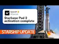 New Starship Launch Pad Comes Alive Starship Update